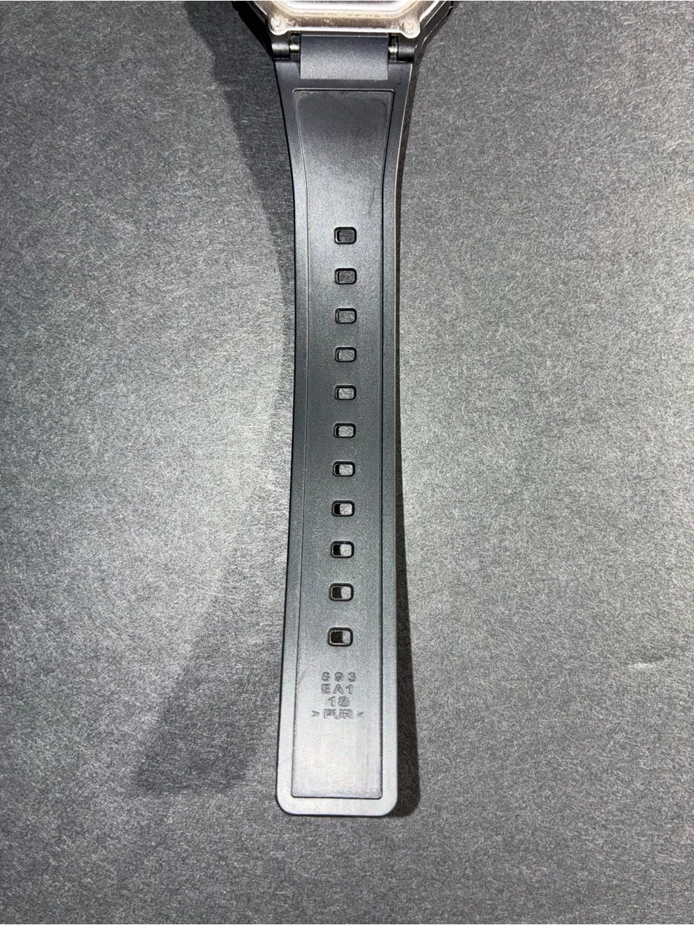 Casio Digital Watch - Black with Silver Accents